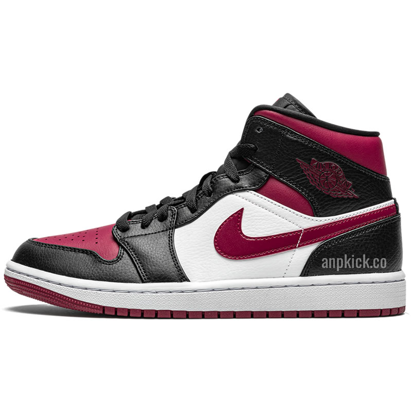 Air Jordan 1 Mid Bred Toe 554724 066 New Release Date (1) - newkick.cc