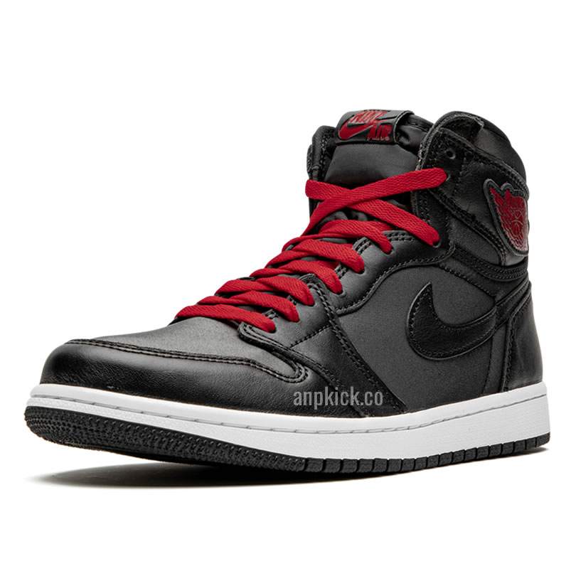 Air Jordan 1 Retro High Og Black Satin Gym Red 555088 060 New Release (4) - newkick.cc