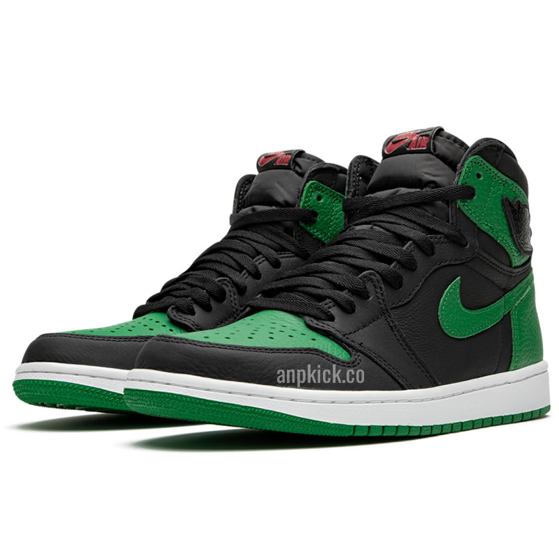 Air Jordan 1 Retro High Pine Green 2.0 Black 2020 New Release 555088 030 (2) - newkick.cc