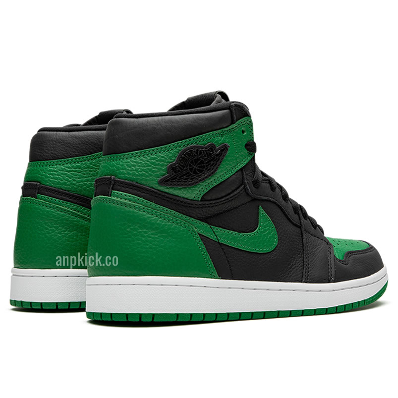 Air Jordan 1 Retro High Pine Green 2.0 Black 2020 New Release 555088 030 (3) - newkick.cc