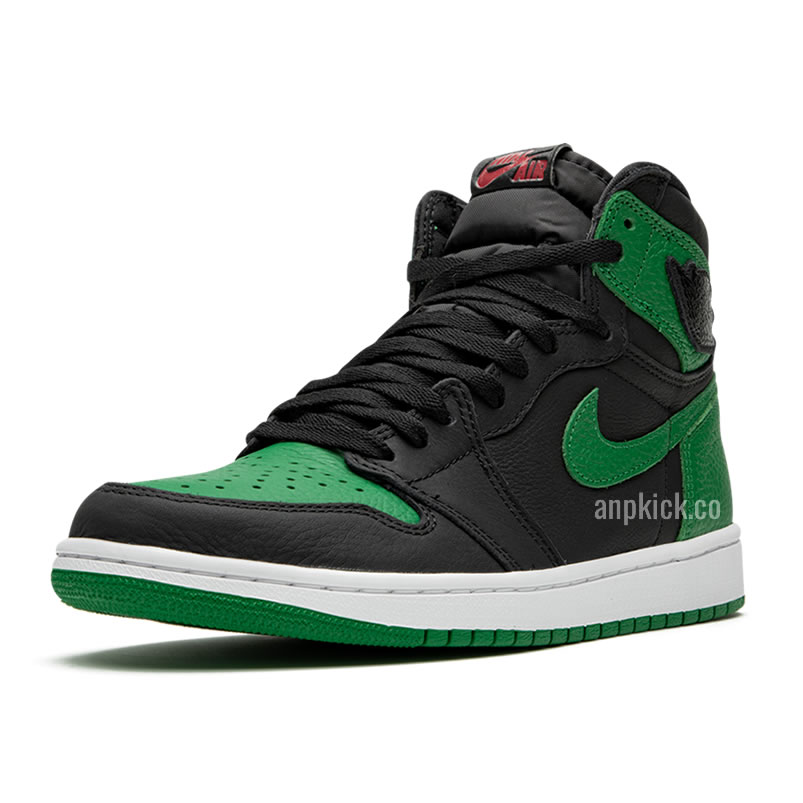 Air Jordan 1 Retro High Pine Green 2.0 Black 2020 New Release 555088 030 (4) - newkick.cc