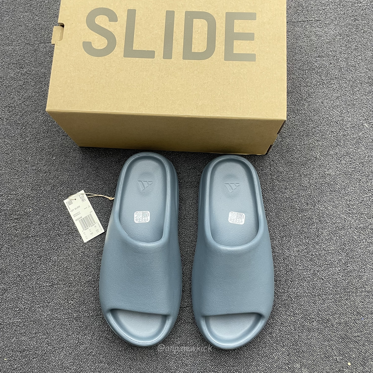 Adidas Yeezy Slide Slate Marine Id2349 (6) - newkick.cc