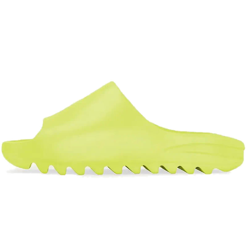 Adidas Yeezy Slide Glow Green Gx6138 (1) - newkick.cc