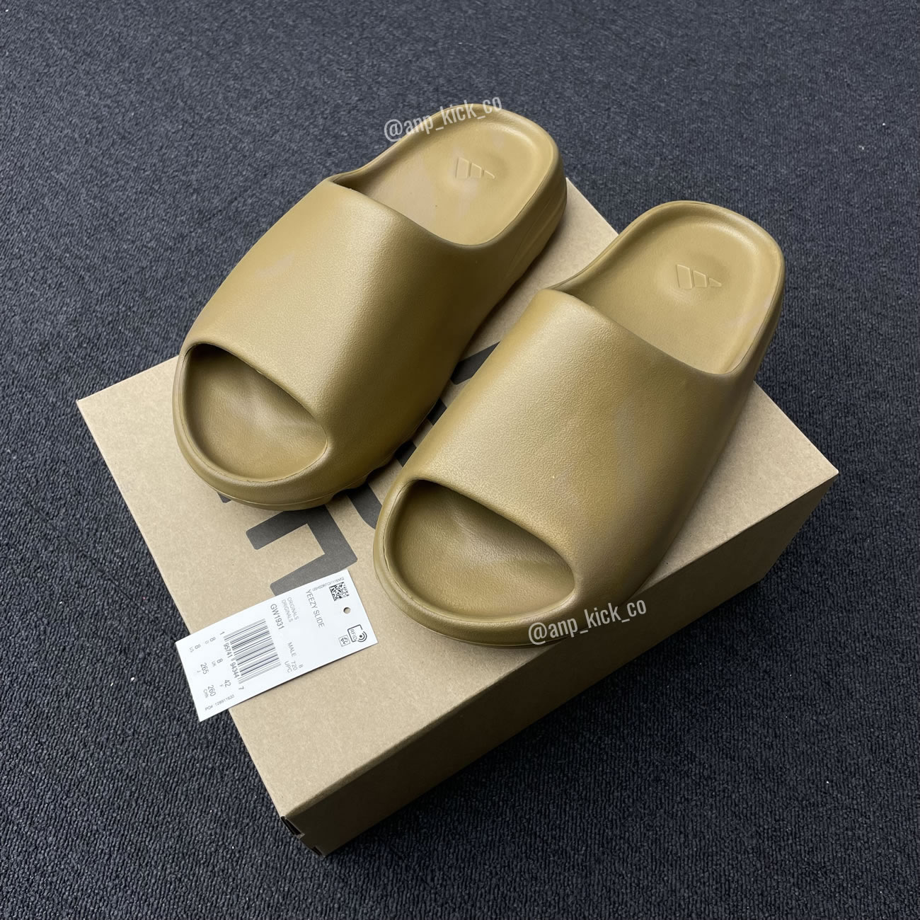 Adidas Yeezy Slider Ochre Anpkick Gw1931 (1) - newkick.cc