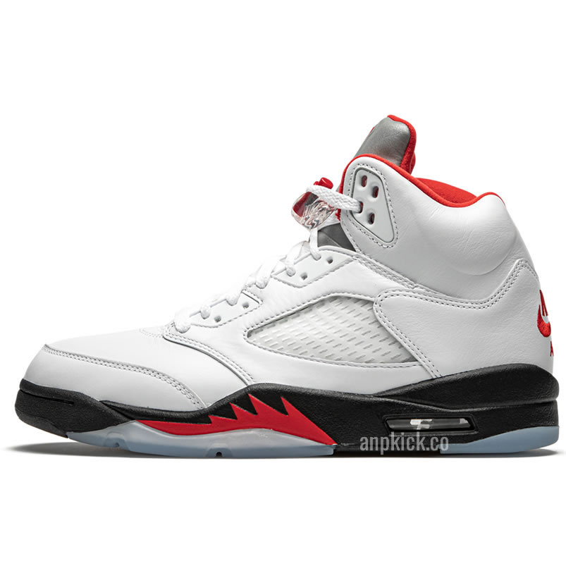 Air Jordan 5 Fire Red 3m 2020 Silver Tongue Og Da1911 102 (1) - newkick.cc