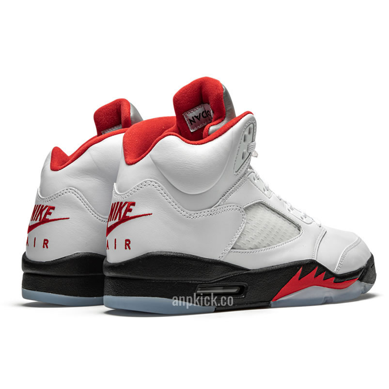 Air Jordan 5 Fire Red 3m 2020 Silver Tongue Og Da1911 102 (3) - newkick.cc