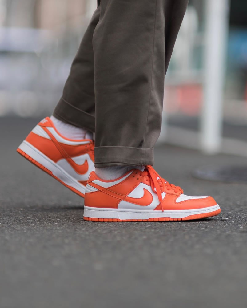 Nike Sb Dunk Low Sp Syracuse Orange Blaze Cu1726 101 On Feet (11) - newkick.cc