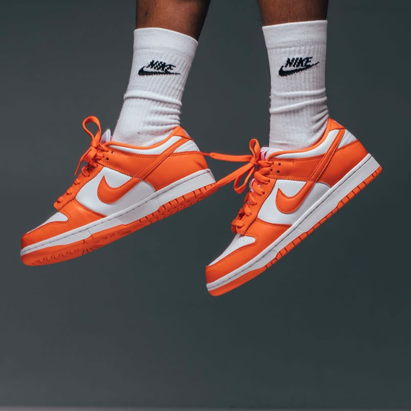 Nike Sb Dunk Low Sp Syracuse Orange Blaze Cu1726 101 On Feet (13) - newkick.cc