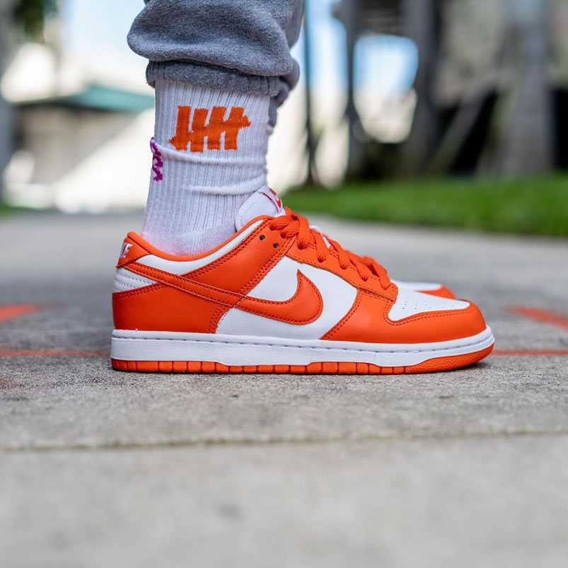 Nike Sb Dunk Low Sp Syracuse Orange Blaze Cu1726 101 On Feet (3) - newkick.cc