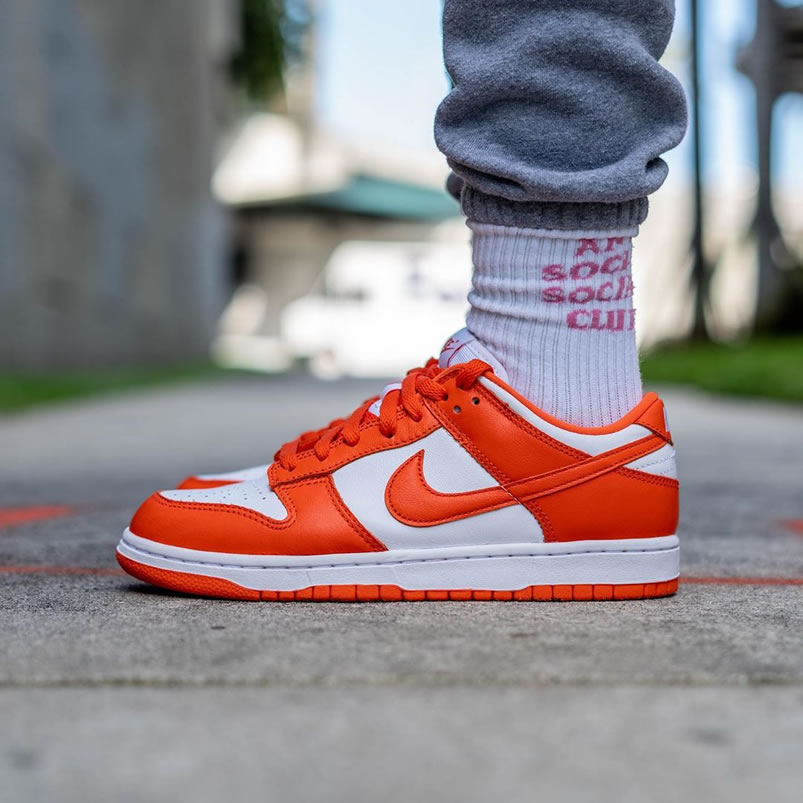 Nike Sb Dunk Low Sp Syracuse Orange Blaze Cu1726 101 On Feet (4) - newkick.cc