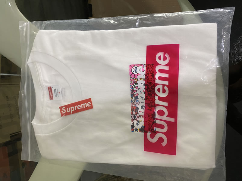 Supreme Covid 19 Relief Box Logo Tee T Shirt Takashi Murakami Kaikai Kiki Flower Skulls (11) - newkick.cc