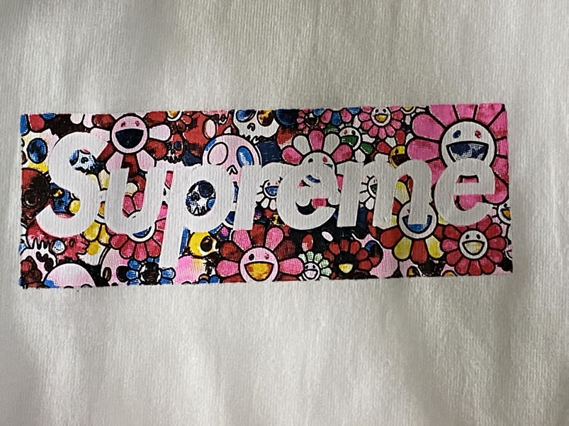 Supreme Covid 19 Relief Box Logo Tee T Shirt Takashi Murakami Kaikai Kiki Flower Skulls (12) - newkick.cc