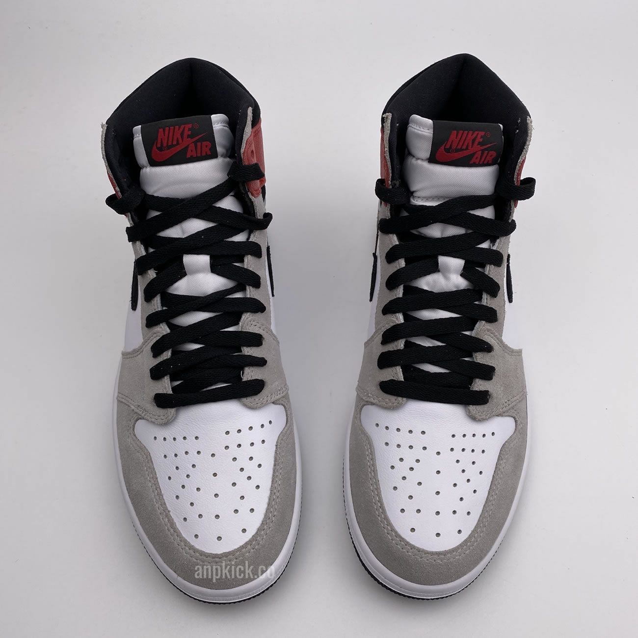 Air Jordan 1 Retro High Light Smoke Grey 2020 New Release 555088 126 (5) - newkick.cc