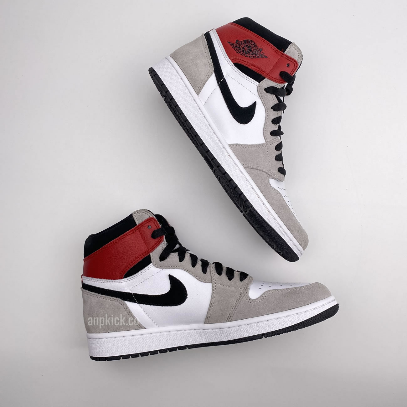 Air Jordan 1 Retro High Light Smoke Grey 2020 New Release 555088 126 (6) - newkick.cc