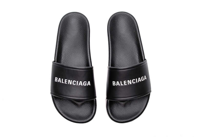 Balenciaga Slippers Dames For Men Women All Black White 506347 Wal00 9061 (19) - newkick.cc