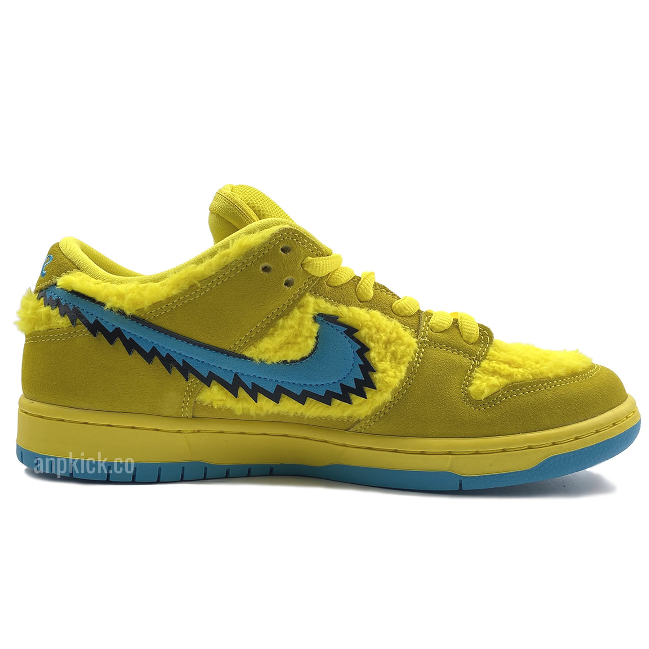 Grateful Dead Bears Nike Sb Dunk Low Yellow Bear Cj5378 700 (2) - newkick.cc