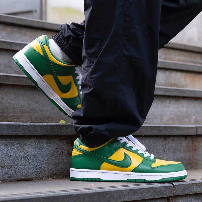 Nike Dunk Low Brazil On Feet Release Date For Sale Cu1727 700 (1) - newkick.cc