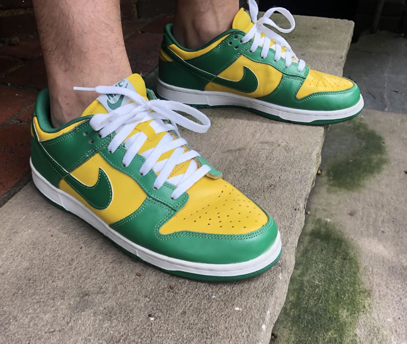 Nike Dunk Low Brazil On Feet Release Date For Sale Cu1727 700 (2) - newkick.cc