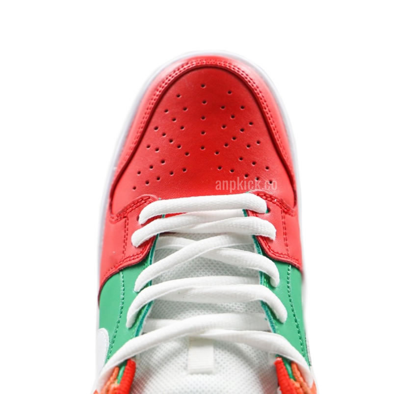 Nike Sb Dunk Low 7 Eleven Red Orange Green Skateboarding Shoes Cz5130 600 (4) - newkick.cc