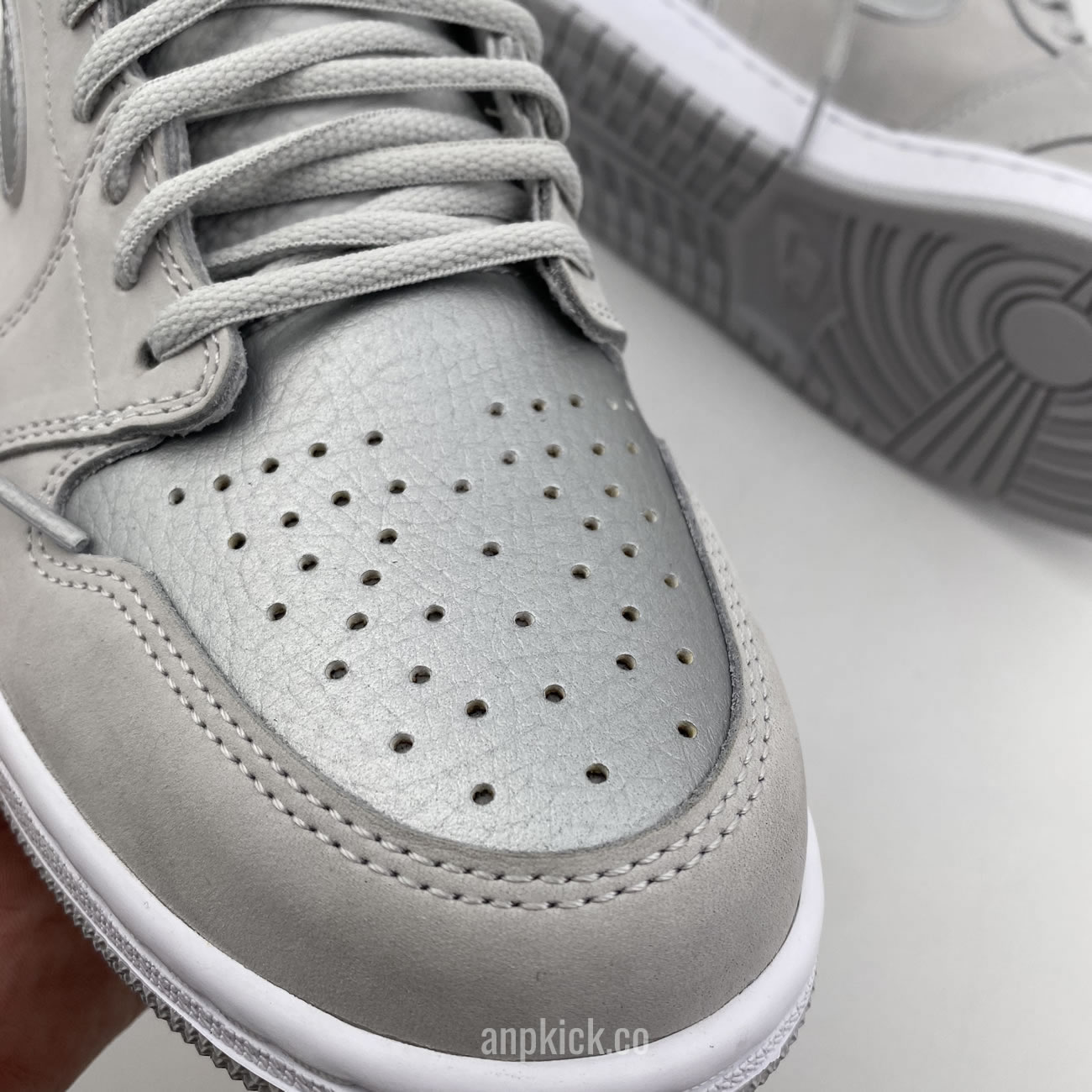 Air Jordan 1 Japan Exclusive Metallic Silver Neutral Grey 2001 2020 Dc1788 029 (11) - newkick.cc