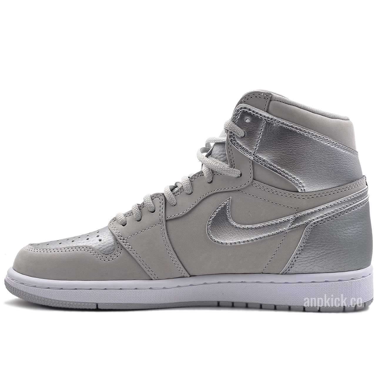 Air Jordan 1 Japan Exclusive Metallic Silver Neutral Grey 2001 2020 Dc1788 029 (2) - newkick.cc