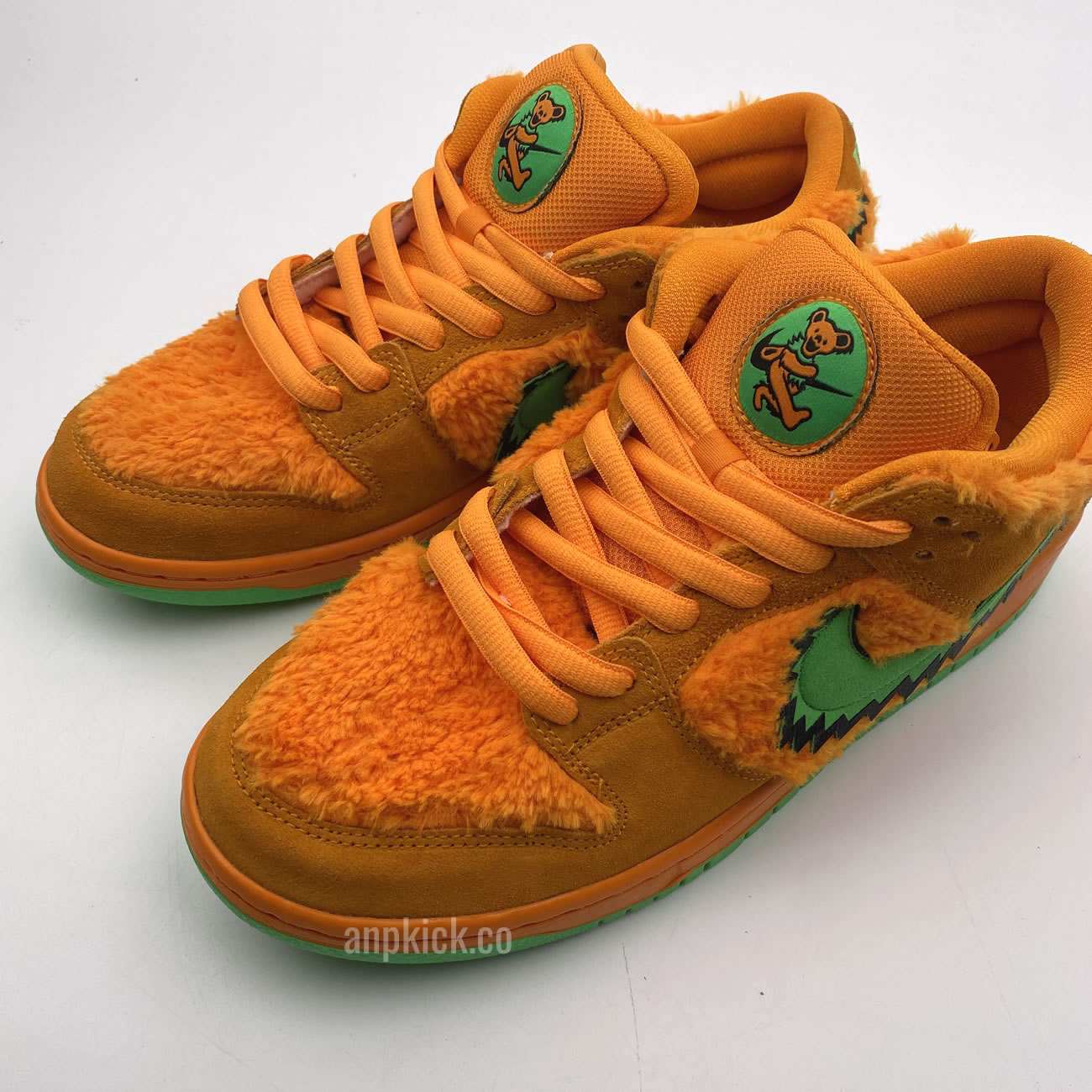 Grateful Dead Bears Nike Sb Dun Low Orange Bear Cj5378 800 (2) - newkick.cc