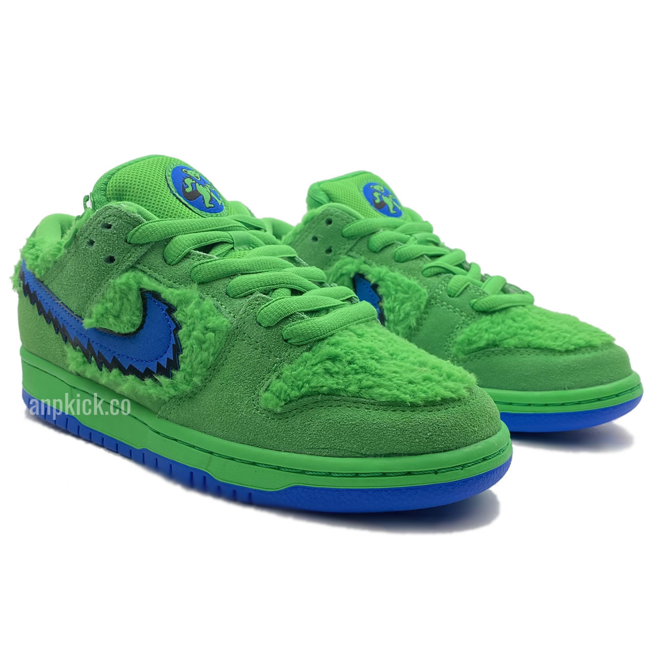 Grateful Dead Bears Nike Sb Dunk Low Green Bear Cj5378 300 (3) - newkick.cc