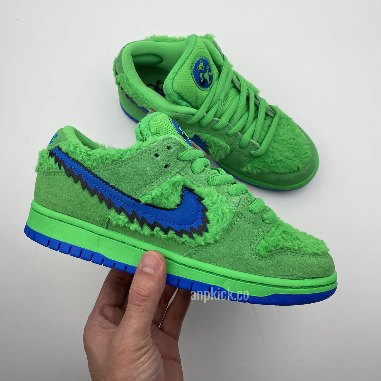 Grateful Dead Bears Nike Sb Dunk Low Green Bear Cj5378 300 (9) - newkick.cc