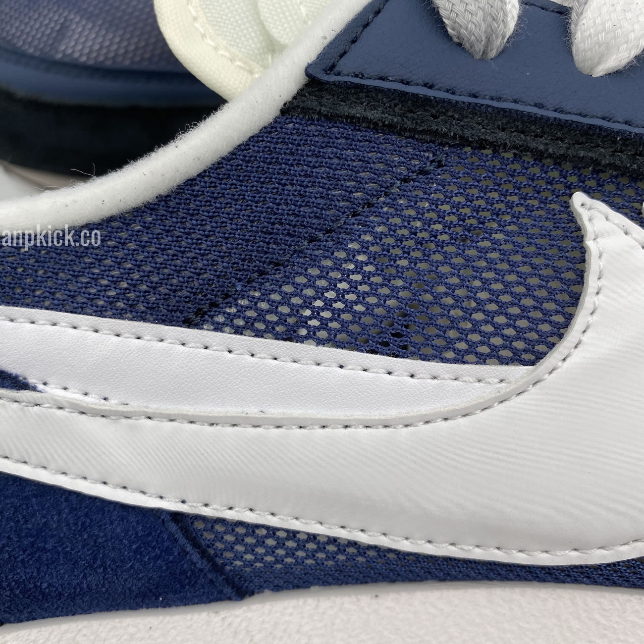 Sacai Fragment Design Nike Lvd Waffle Daybreak Grid Navy Blue Black Bv0073 008 (7) - newkick.cc