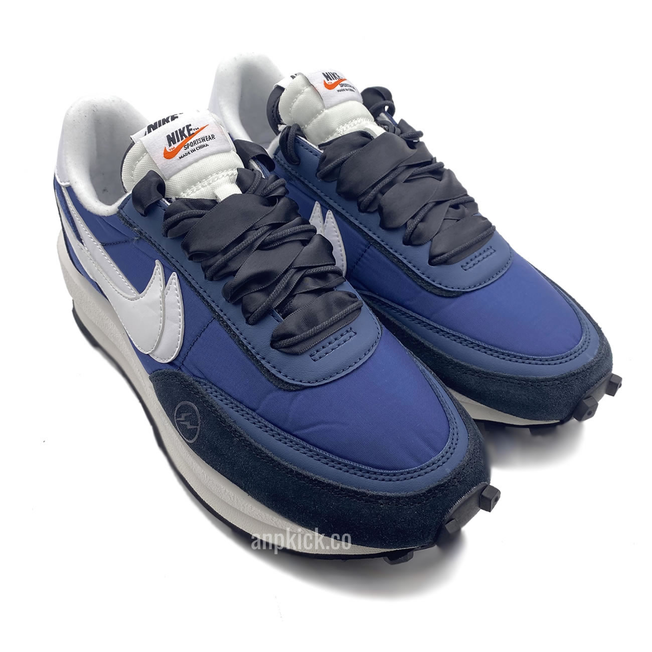 Sacai Fragment Design Nike Lvd Waffle Daybreak Navy Blue Black Bv0073 041 (3) - newkick.cc