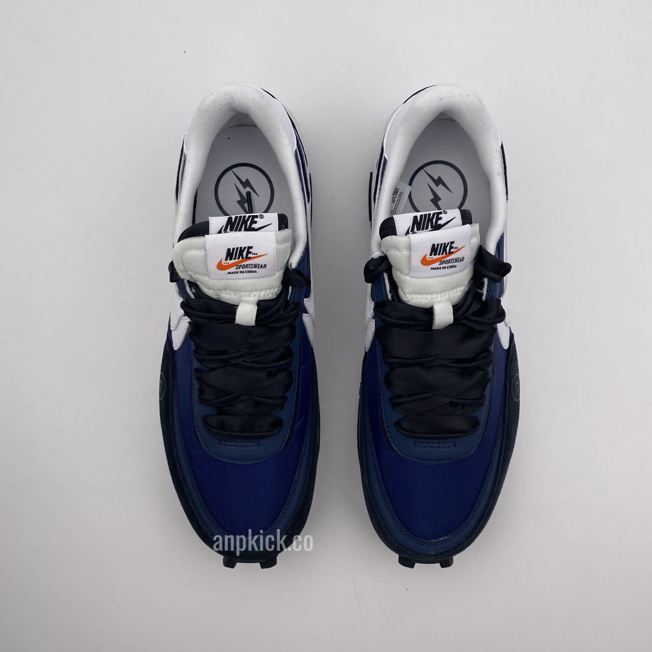 Sacai Fragment Design Nike Lvd Waffle Daybreak Navy Blue Black Bv0073 041 (4) - newkick.cc