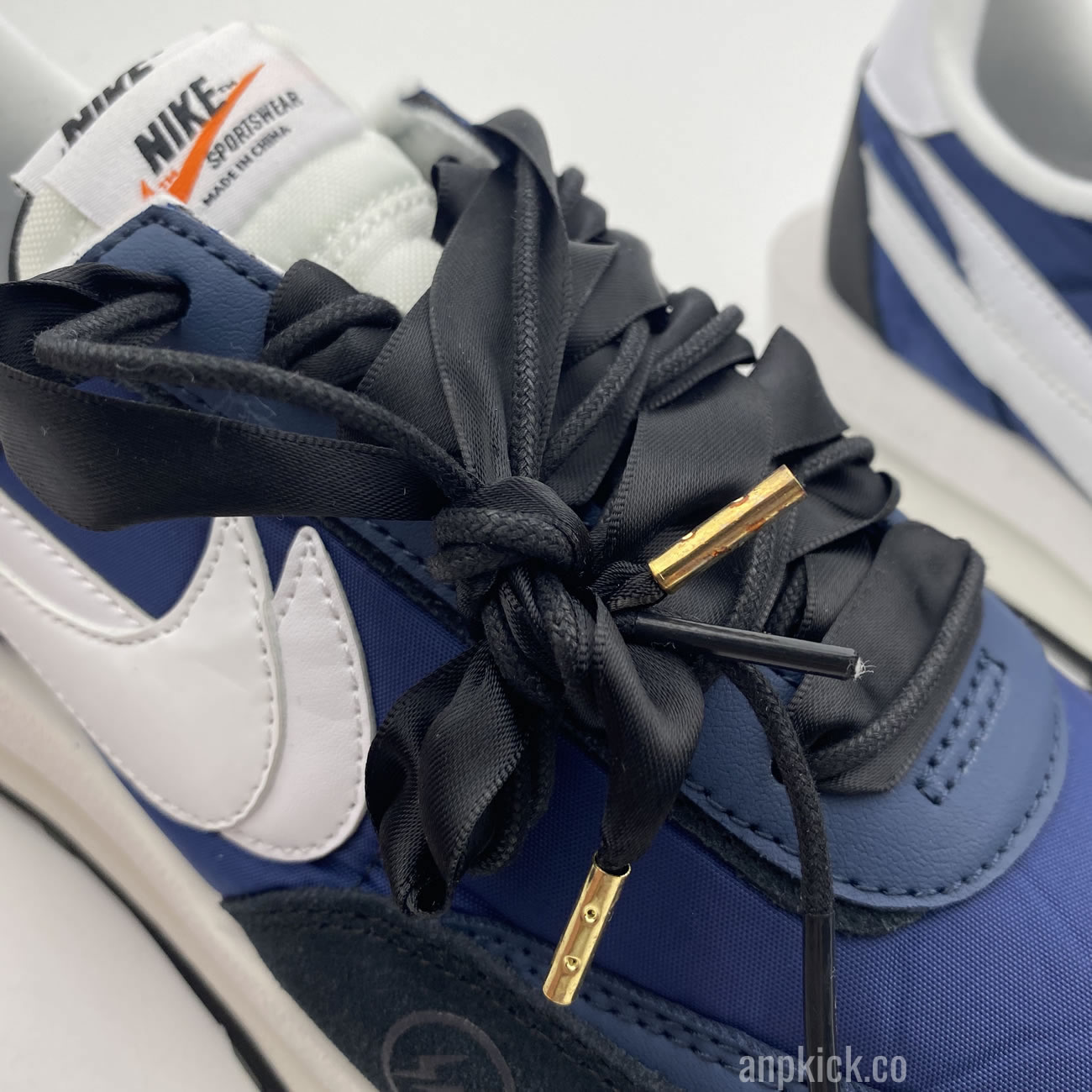 Sacai Fragment Design Nike Lvd Waffle Daybreak Navy Blue Black Bv0073 041 (5) - newkick.cc