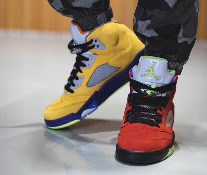 Air Jordan 5 What The 2020 Release Date Cz5725 700 On Feet (7) - newkick.cc