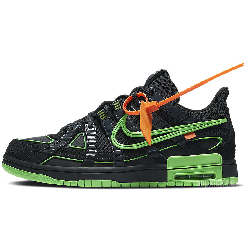 Off White Nike Air Rubber Dunk Green Strike Release Date Cu6015 001 (1) - newkick.cc