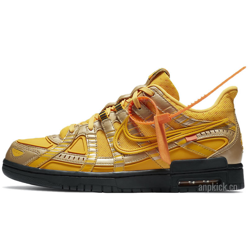 Off White Nike Air Rubber Dunk University Gold Release Date Cu6015 700 (1) - newkick.cc