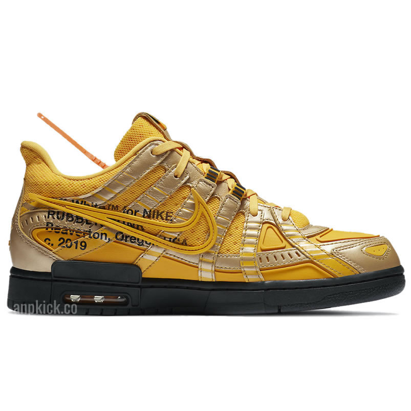 Off White Nike Air Rubber Dunk University Gold Release Date Cu6015 700 (2) - newkick.cc