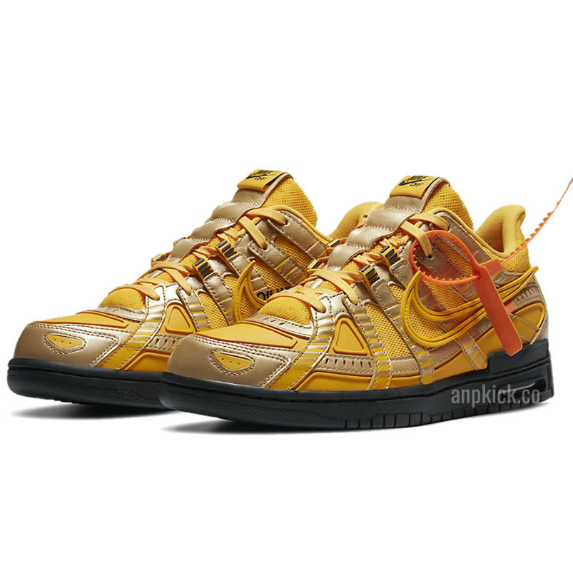 Off White Nike Air Rubber Dunk University Gold Release Date Cu6015 700 (3) - newkick.cc