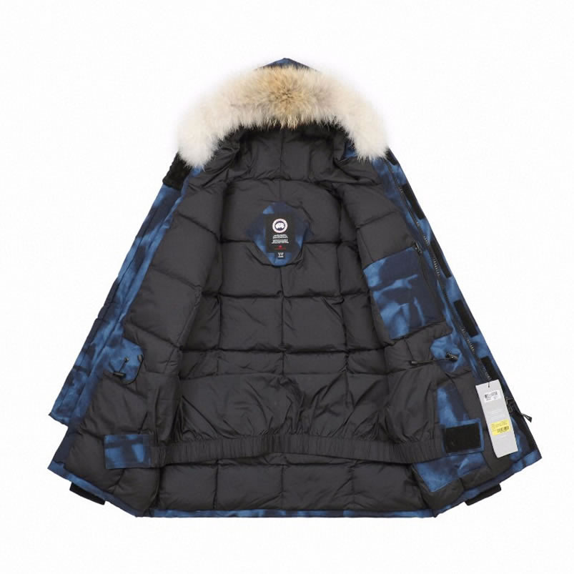 08 Canada Goose 19fw Expedition 4660ma Down Jacket Camouflage Blue (3) - newkick.cc