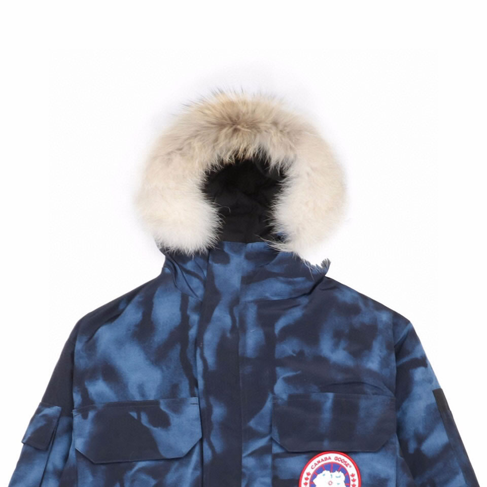 08 Canada Goose 19fw Expedition 4660ma Down Jacket Camouflage Blue (4) - newkick.cc