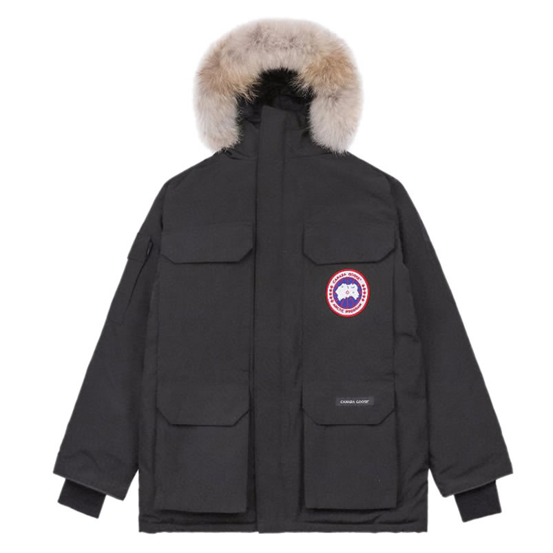 08 Canada Goose 19fw Expedition 4660ma Down Jacket Coat Black (1) - newkick.cc