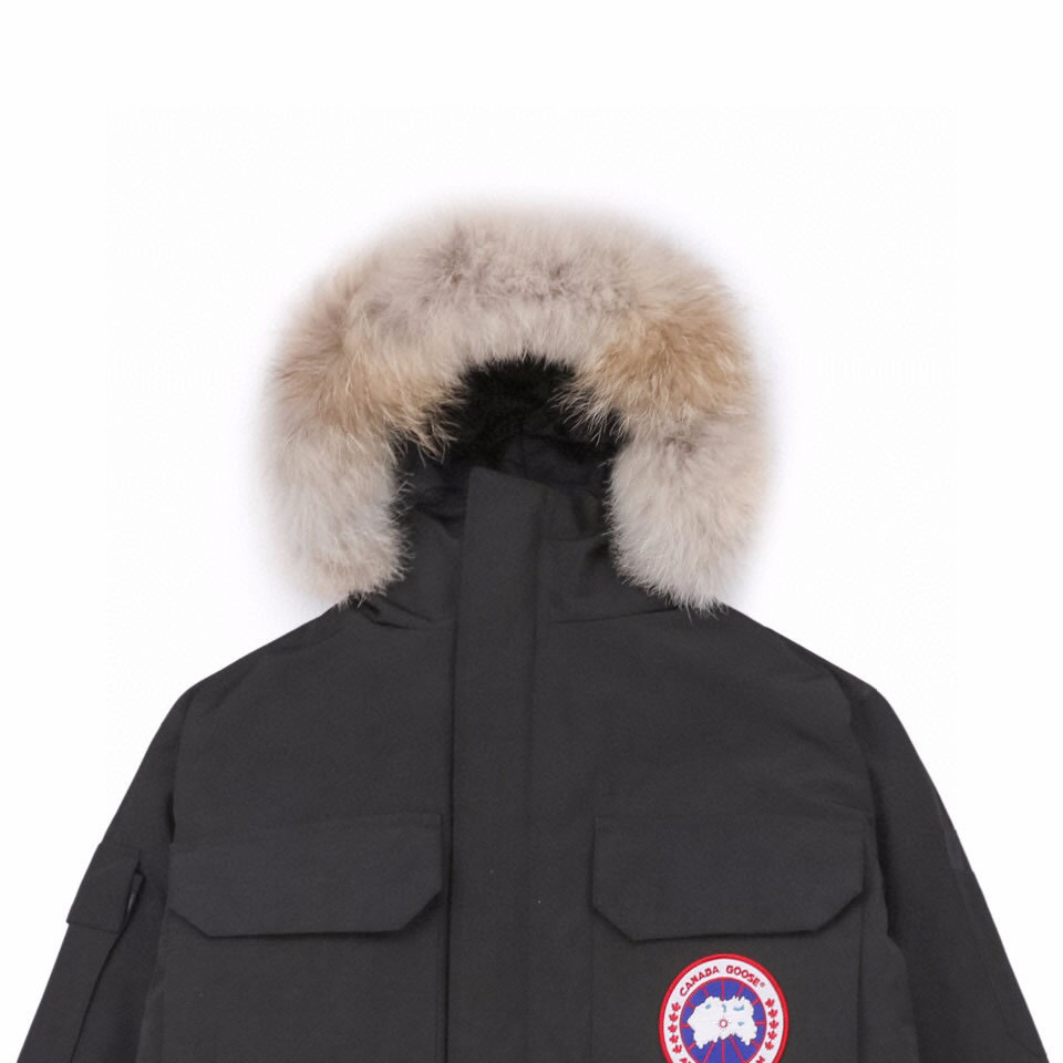 08 Canada Goose 19fw Expedition 4660ma Down Jacket Coat Black (5) - newkick.cc