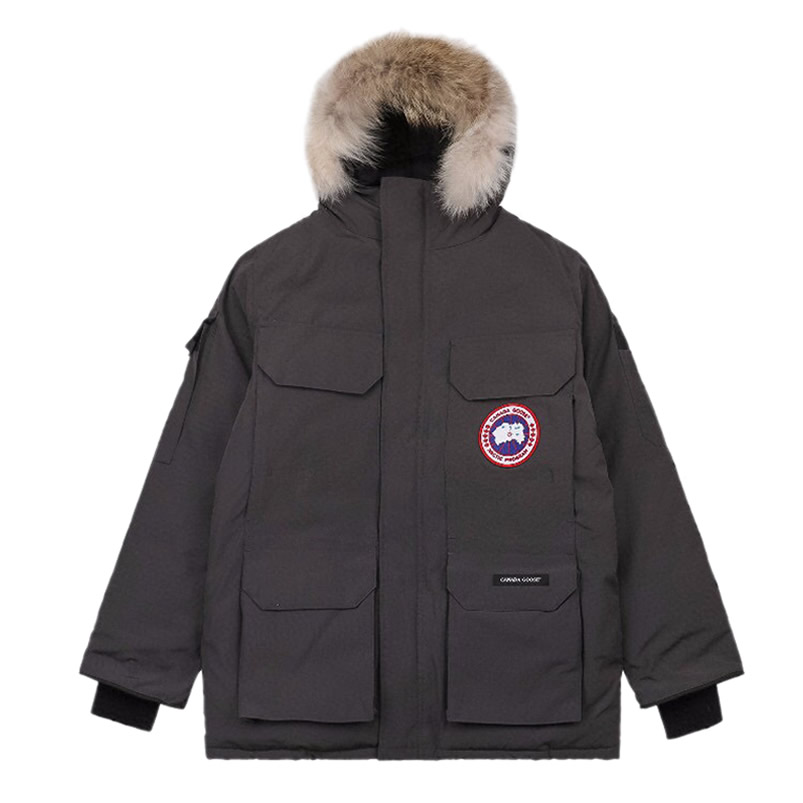 08 Canada Goose 19fw Expedition 4660ma Down Jacket Coat Dark Gray (1) - newkick.cc