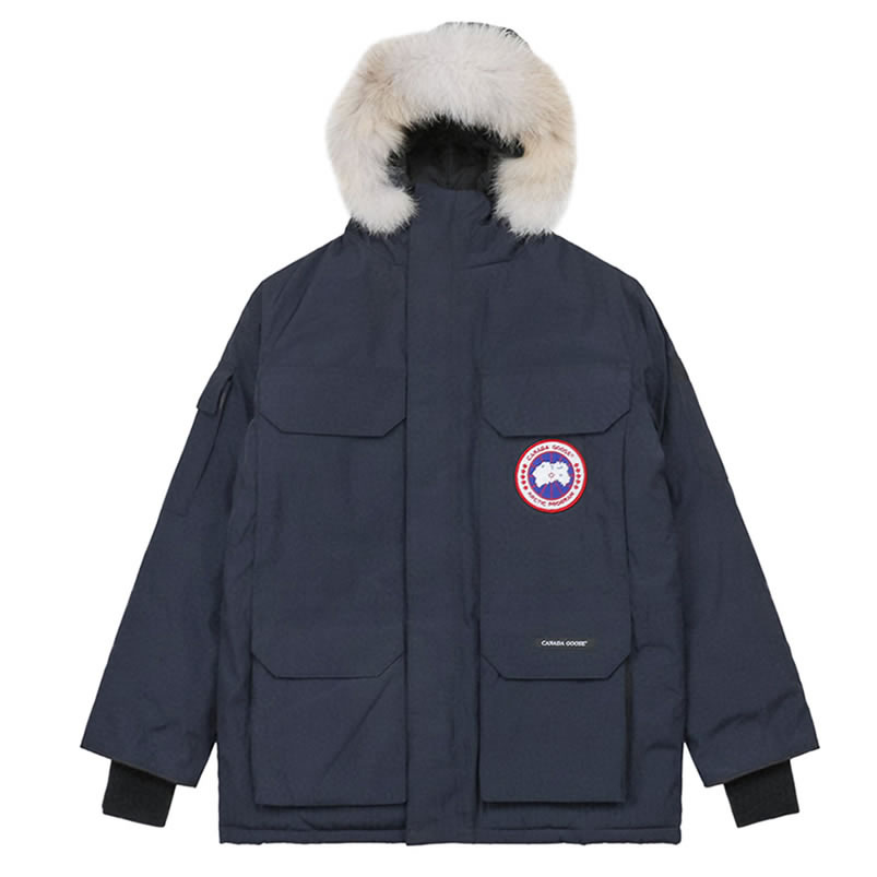 08 Canada Goose 19fw Expedition 4660ma Down Jacket Coat Navy Blue (1) - newkick.cc