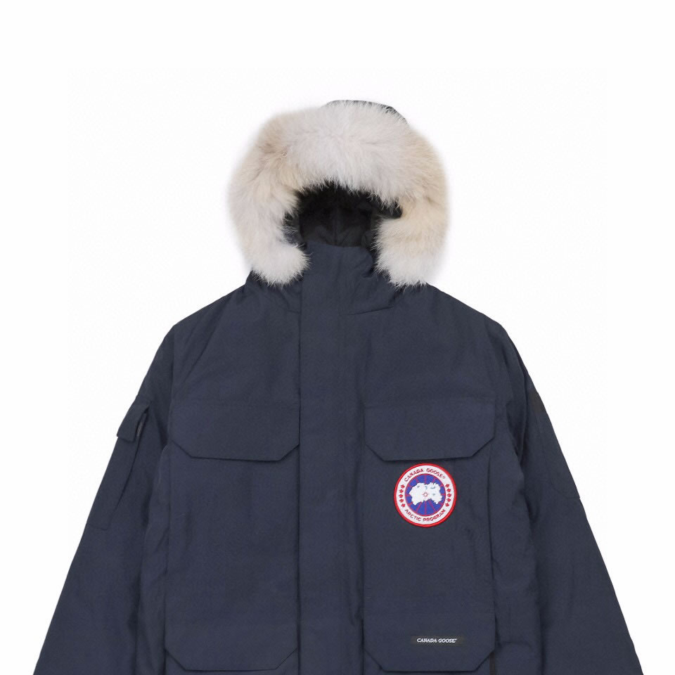 08 Canada Goose 19fw Expedition 4660ma Down Jacket Coat Navy Blue (4) - newkick.cc