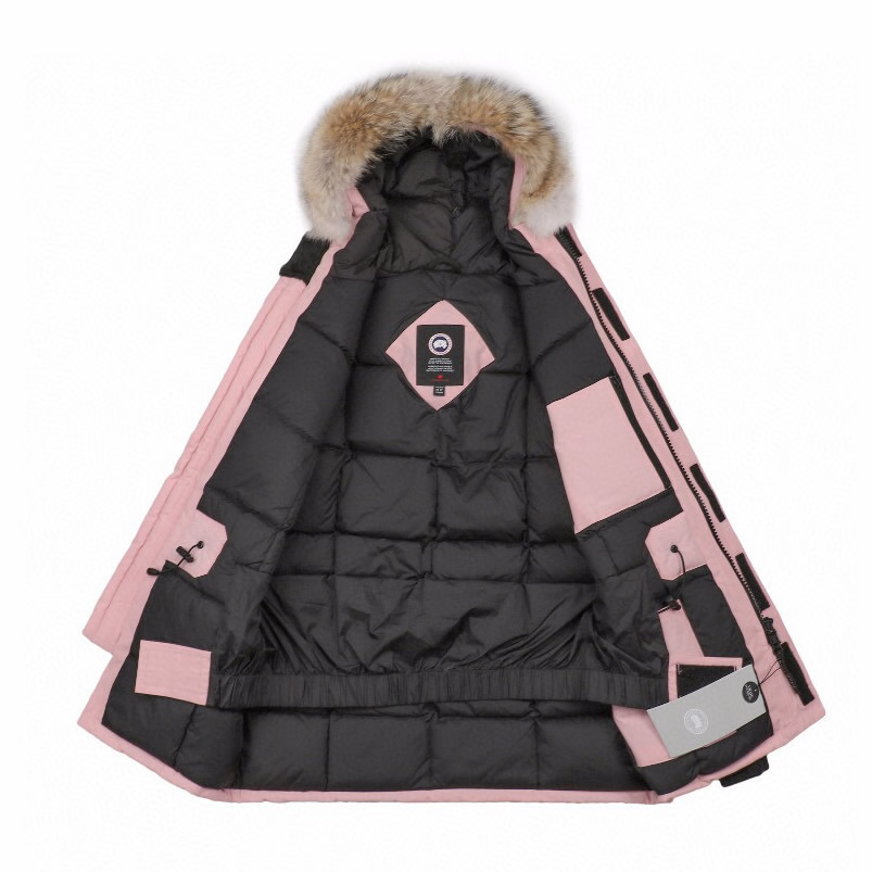 08 Canada Goose 19fw Expedition 4660ma Down Jacket Coat Pink (3) - newkick.cc