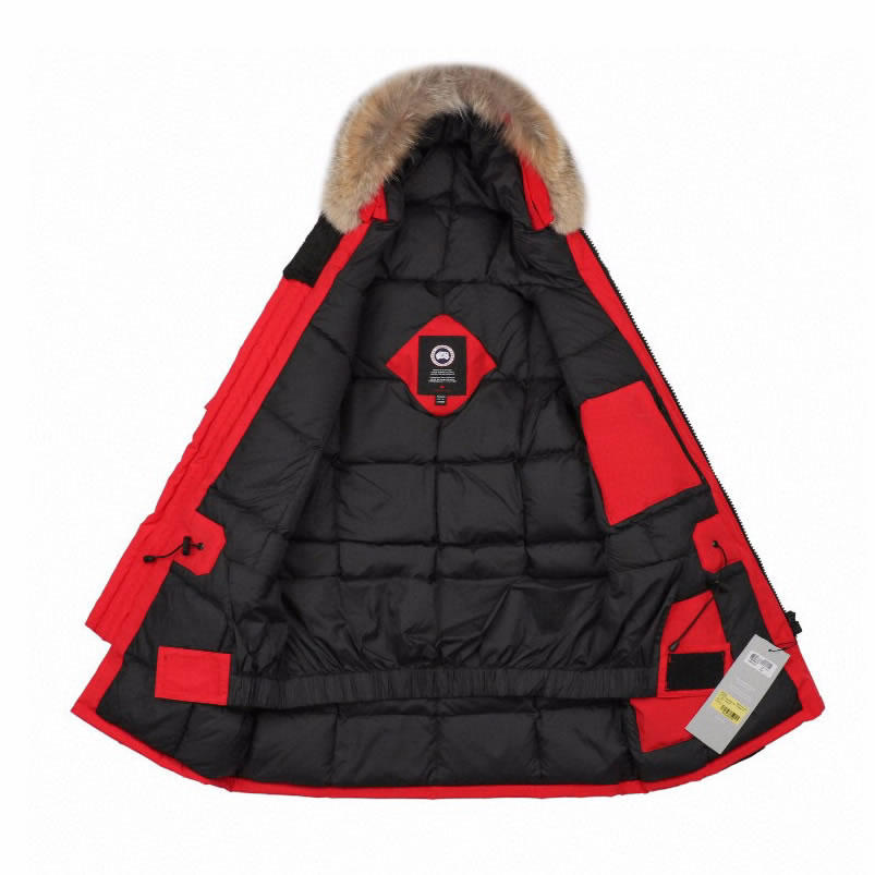 08 Canada Goose 19fw Expedition 4660ma Down Jacket Coat Red (3) - newkick.cc