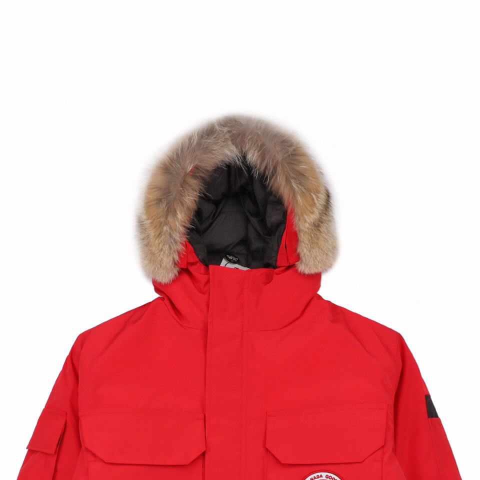 08 Canada Goose 19fw Expedition 4660ma Down Jacket Coat Red (4) - newkick.cc