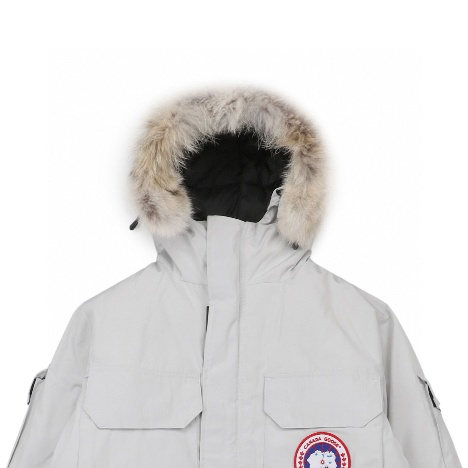 08 Canada Goose 19fw Expedition 4660ma Down Jacket Coat Silver White (5) - newkick.cc