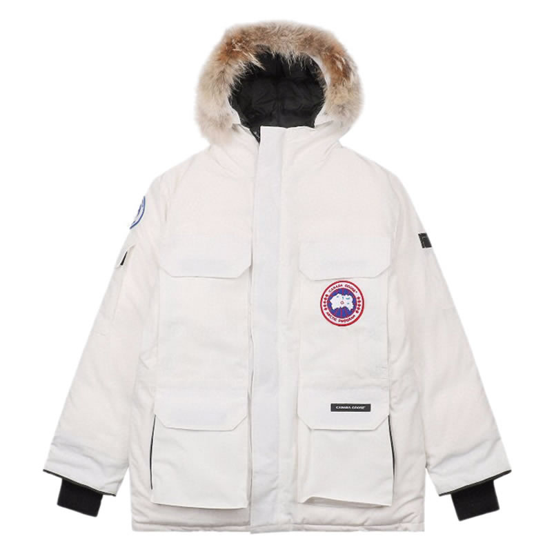 08 Canada Goose 19fw Expedition 4660ma Down Jacket Coat White (1) - newkick.cc