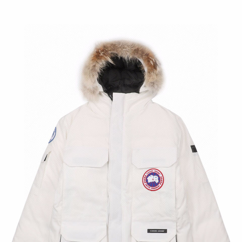 08 Canada Goose 19fw Expedition 4660ma Down Jacket Coat White (4) - newkick.cc